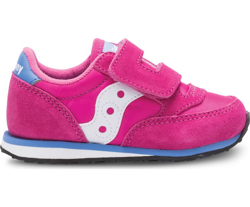 Tenis Saucony Baby Jazz Hook & Loop Niños Rosas Blancos | México 713AHKP